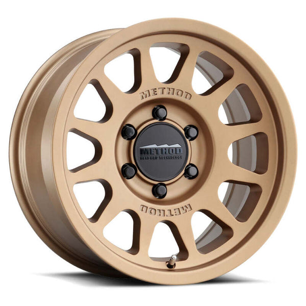 Method MR703 17x9 / -12mm Offset / 130.81mm Bore / 8x6.5 BP / 4.8in BS - Method Bronze Wheel - MR70379080912N by Method Wheel