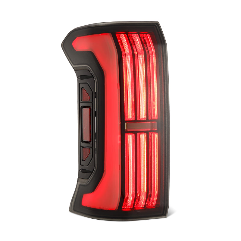 AlphaRex 24-25 Toyota Tacoma NOVA-Series LED Prismatic Tail Lights - Alpha-Black - 679030