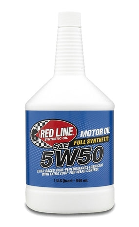 Red Line 5W50 Synthetic Motor Oil 1 Quart