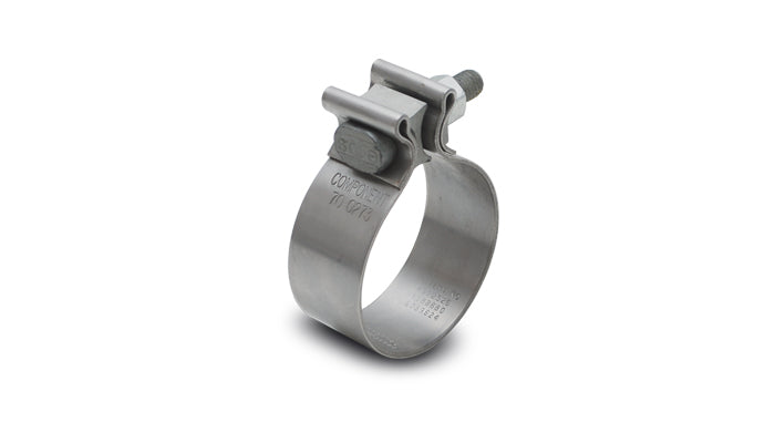 Vibrant SS Accuseal Exhaust Seal Clamp for 3in OD Tubing (1in wide band) - 1167