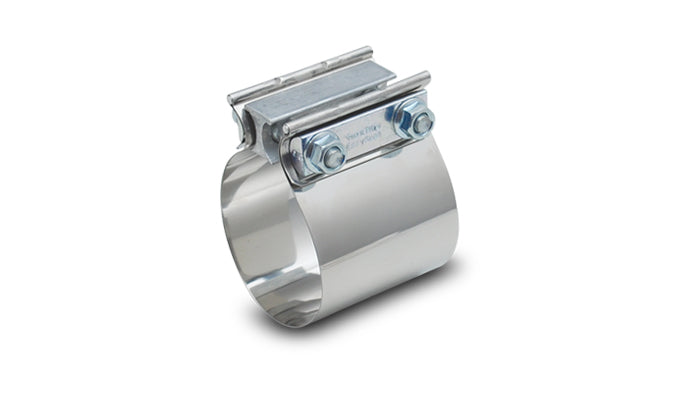 Vibrant Easy Seal SS Exh Sleeve Butt Joint Clamp for 3in O.D. Tubing also 3in Nominal Oval Tubing - 1172