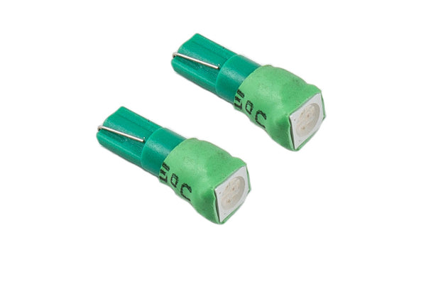 Diode Dynamics 74 SMD1 LED - Green (Pair) - DD0120P for 2010-2014 Ford F 150 - front view