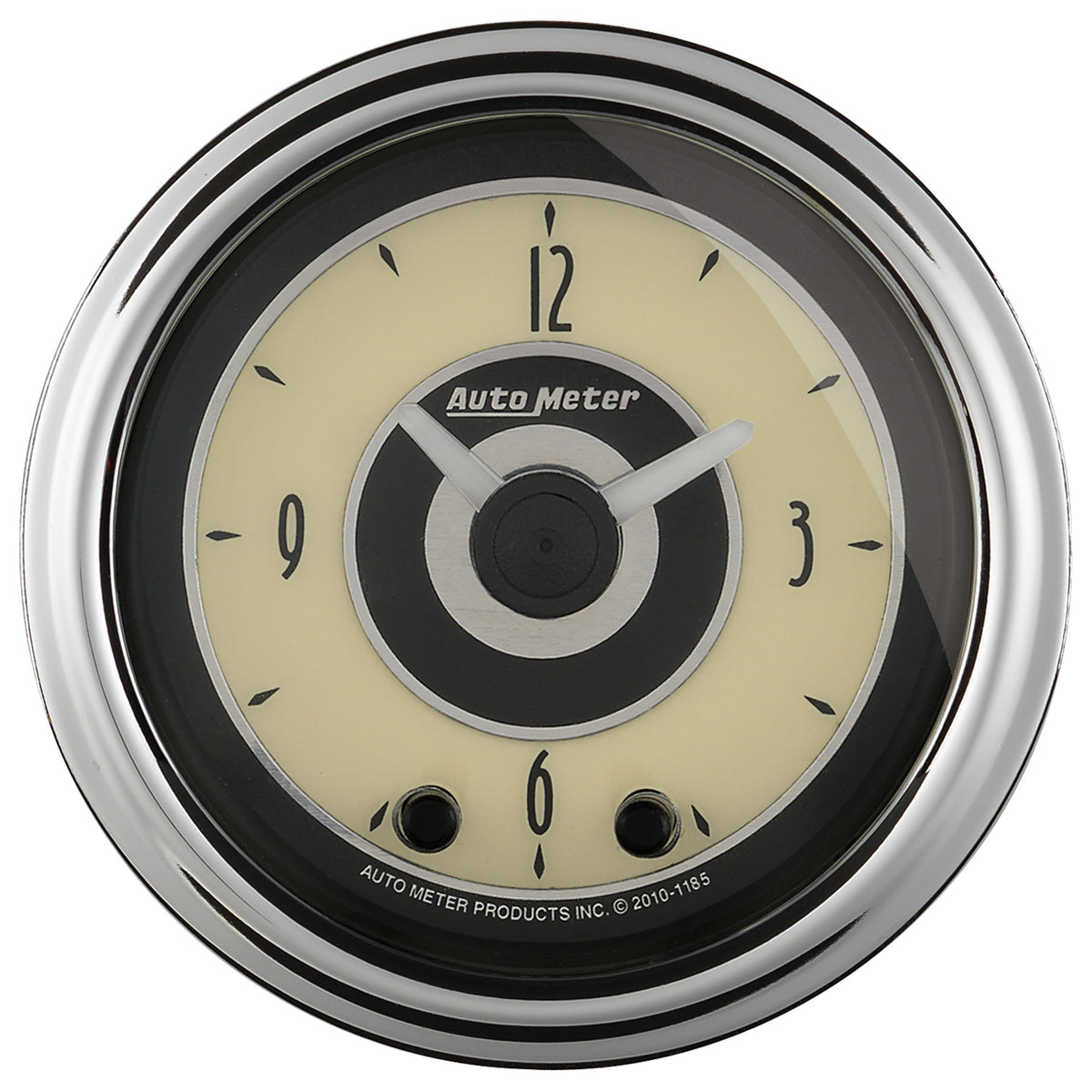 AutoMeter Gauge Clock 2-1/16in. 12HR Analog Cruiser Ad - 1184