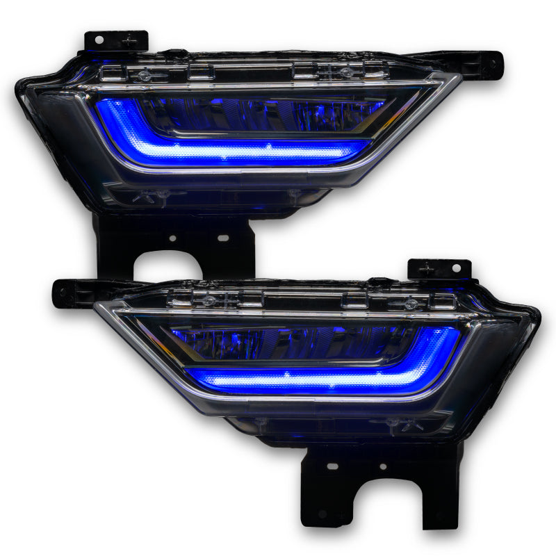 Oracle 21-23 Ford F-150 ColorSHIFT RGB+W Fog Light DRL Upgrade Kit w/ No Controller SEE WARRANTY - 1462-334