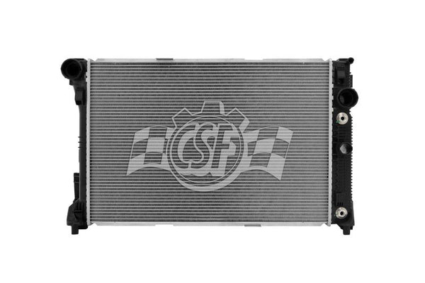 CSF 12-13 Mercedes-Benz E350 3.0L OEM Plastic Radiator - 3692 for 2012-2013 Mercedes Benz E Class