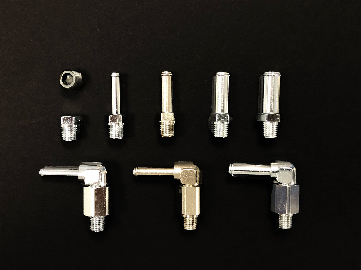 GReddy - GReddy - 1/8 BSPT Vacuum Hose Fitting(s) - (also New AN Fittings) - 11900645