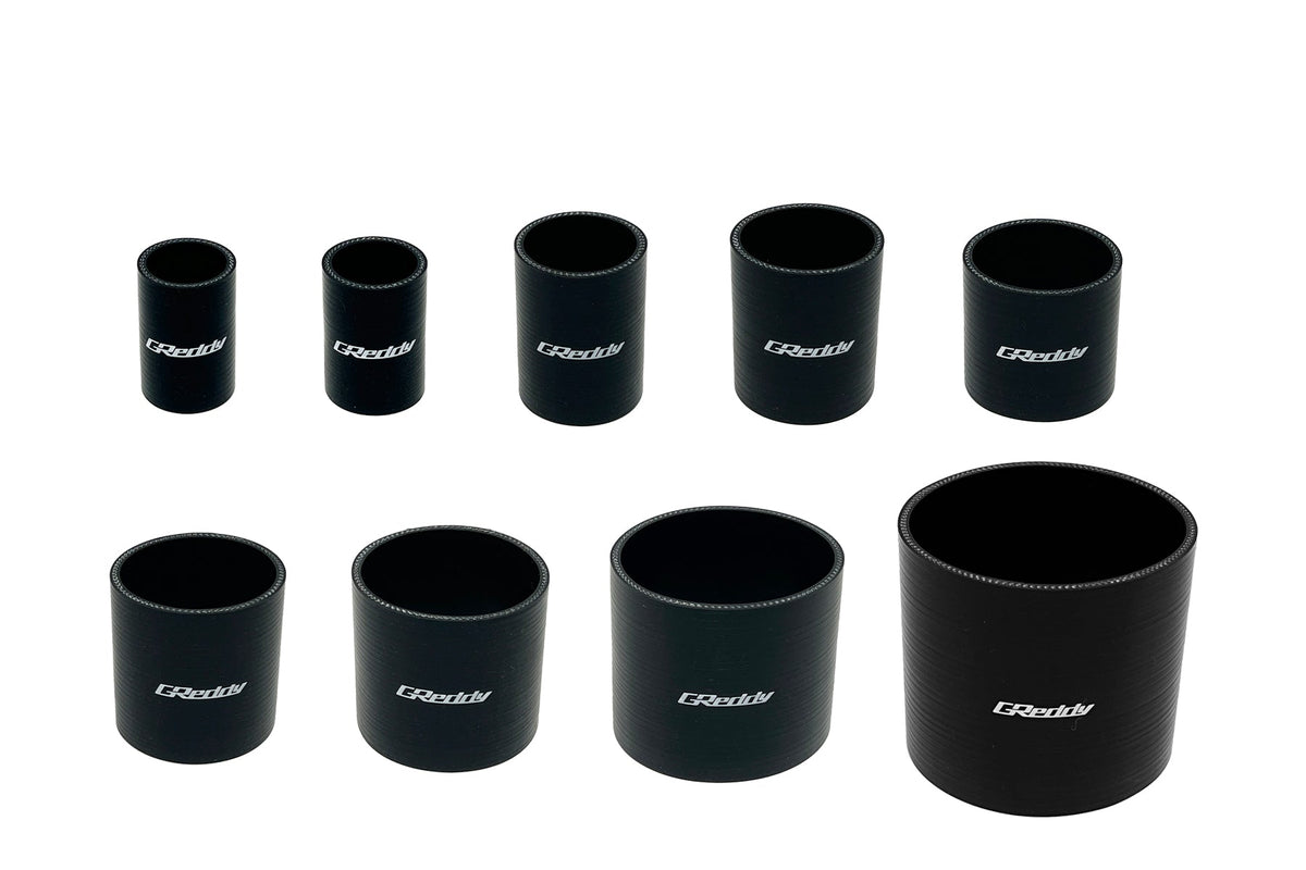 GReddy - GReddy Silicone Straight Hose(s) - Black - 11900844