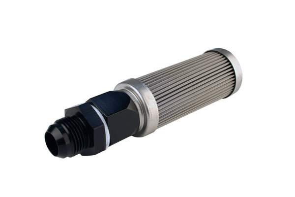 Aeromotive Stealth In-Tank -12AN Bulkhead 100 Micron Stainless Steel Fuel Filter - 12613