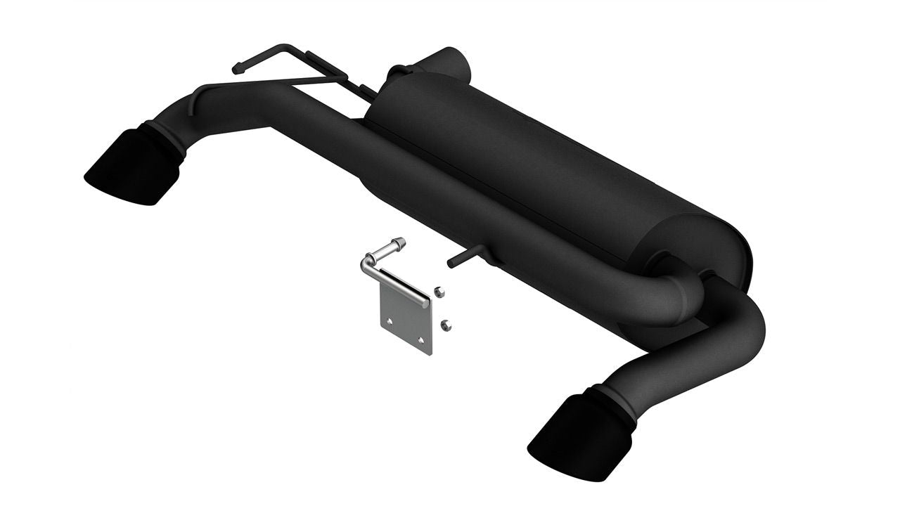 Borla 21-25 Ford Bronco 2.7L V6 4WD Touring Axle Back Exhaust w/ Black Coated Tips