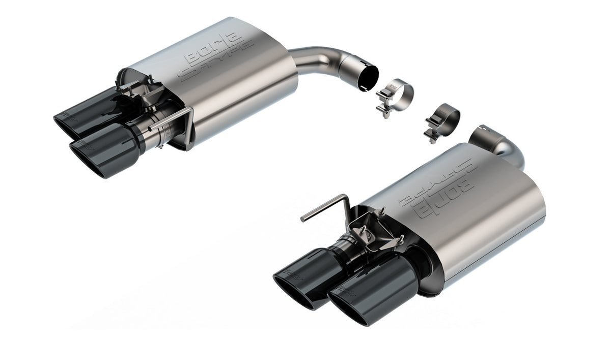 Borla 2024 Ford Mustang GT 5.0L V8 w/ Active Exhaust S-Type Axle-Back Exhaust System