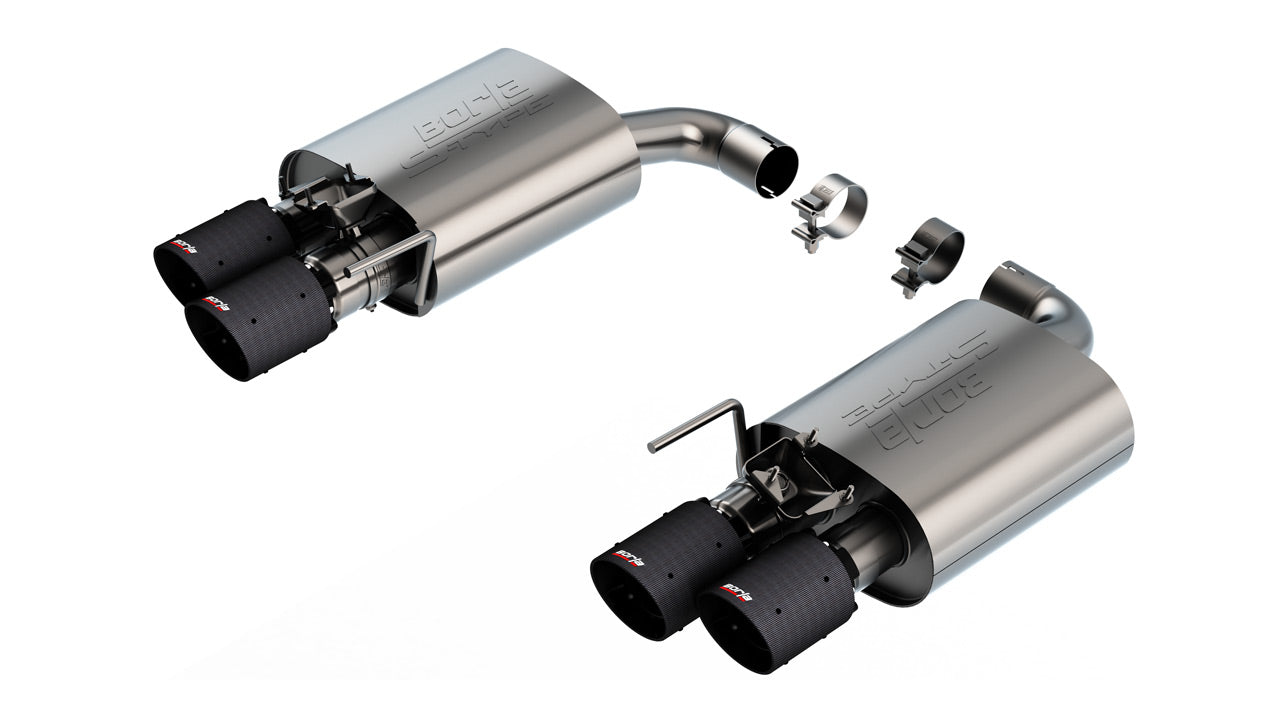 Borla 2024 Ford Mustang GT 5.0L V8 w/ Active Exhaust S-Type Axle-Back Exhaust System