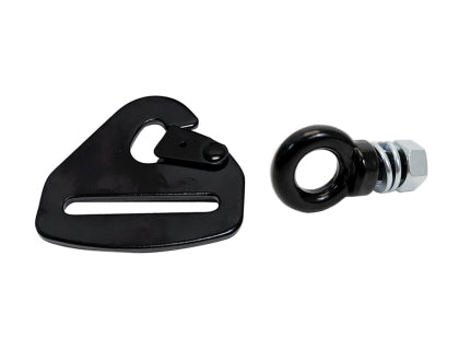 PRP Clip-In Harness Tab - Black (5 Pack) - SBCI5 by PRP Seats - front view