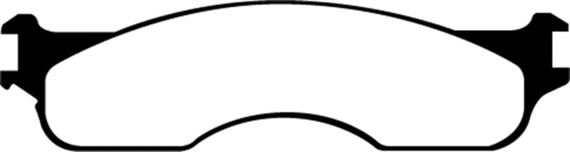 EBC 04 Dodge Ram SRT-10 8.3 Greenstuff Front Brake Pads - DP61708