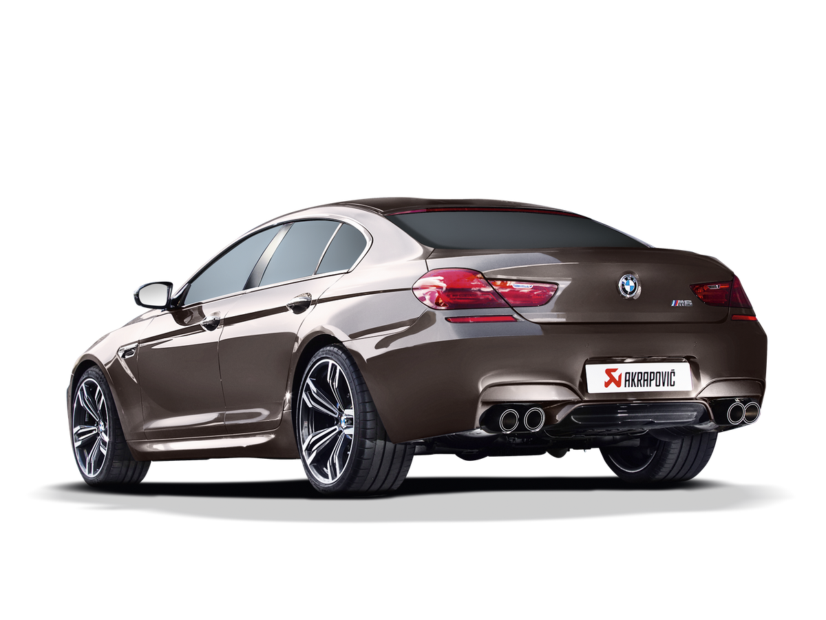 Akrapovic 13-17 BMW M6 Gran Coupe (F06) Evolution Line Cat Back (Titanium) w/ Titanium Tips - ME-BM/T/6H-T