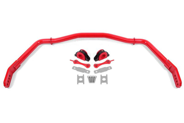 BMR 05-14 Ford Mustang Front Hollow 38mm Sway Bar Kit w/ Bushings - Red - SB754R for 2005-2014 Ford Mustang