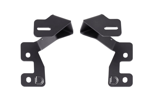 Diode Dynamics 2021 Ford Bronco Sport Ditch Light Brackets - DD7137P for 2021-2026 Ford Bronco - front view