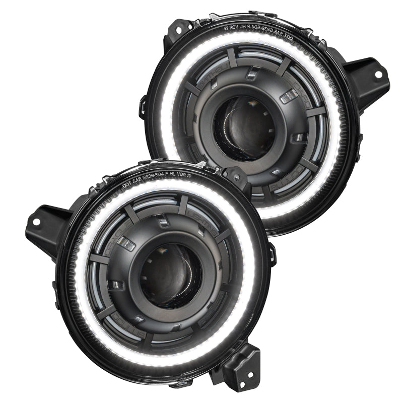 Oracle Oculus Bi-LED Projector Headlights for Jeep JL/Gladiator JT - w/ BC1 Controller SEE WARRANTY - 5839-335