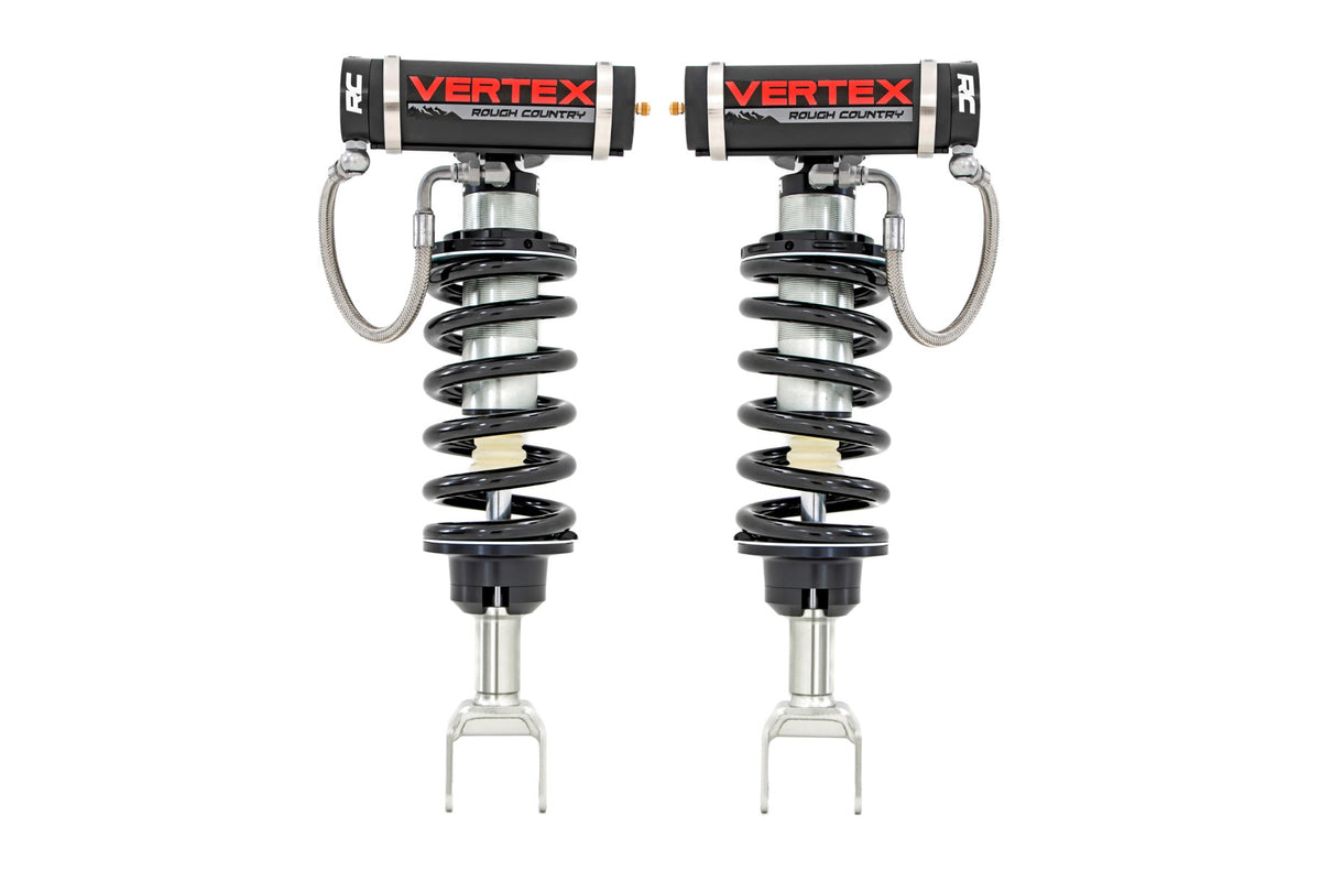 Rough Country - Vertex 2.5 Reservoir Coilovers - Front - 3.5" - Ram 1500 (2019-2026)