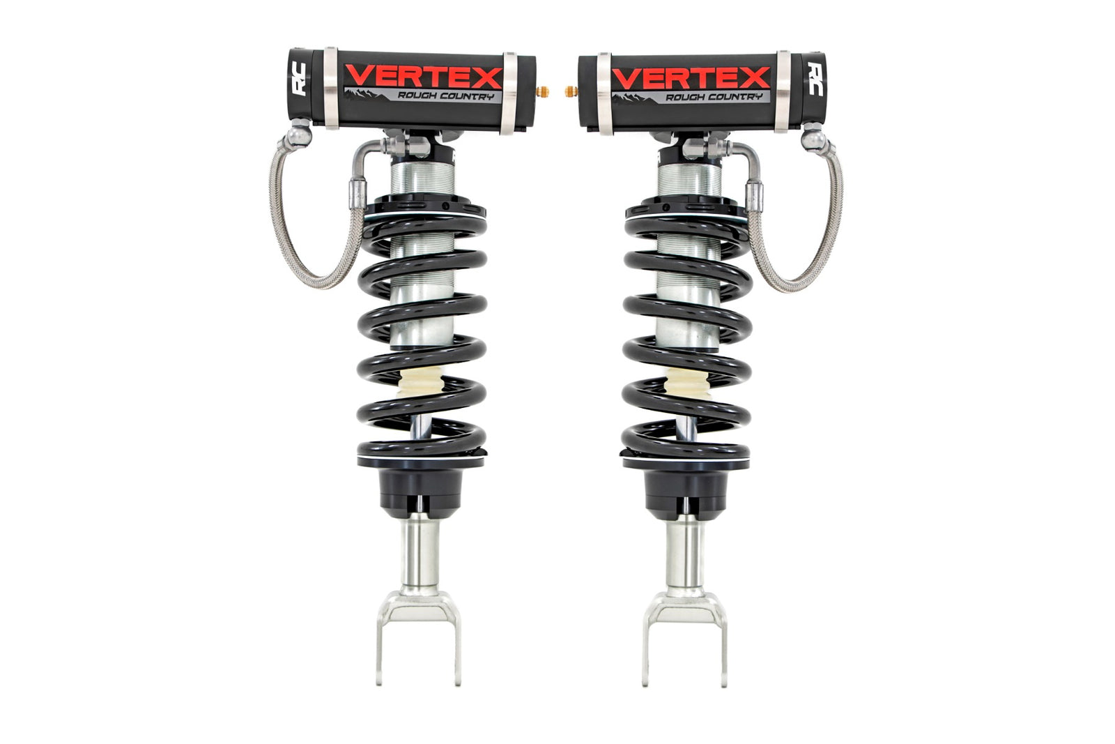 Rough Country - Vertex 2.5 Reservoir Coilovers - Front - 3.5" - Ram 1500 (2019-2026)