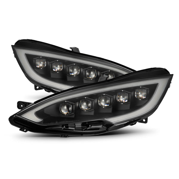 AlphaRex 16-21 Tesla Model S NOVA-Series LED Projector Headlight Converter - 810039 for 2017-2021 Tesla S - front view