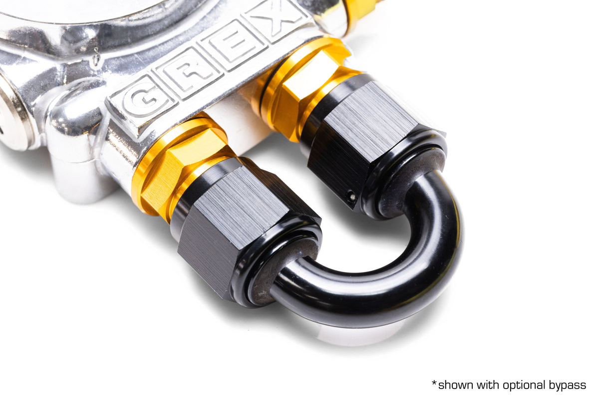 GReddy - GReddy Oil Cooler Filter Block Adapter Type-I - Remote Filter ( & Optional Bypass Tube ) - 12009990