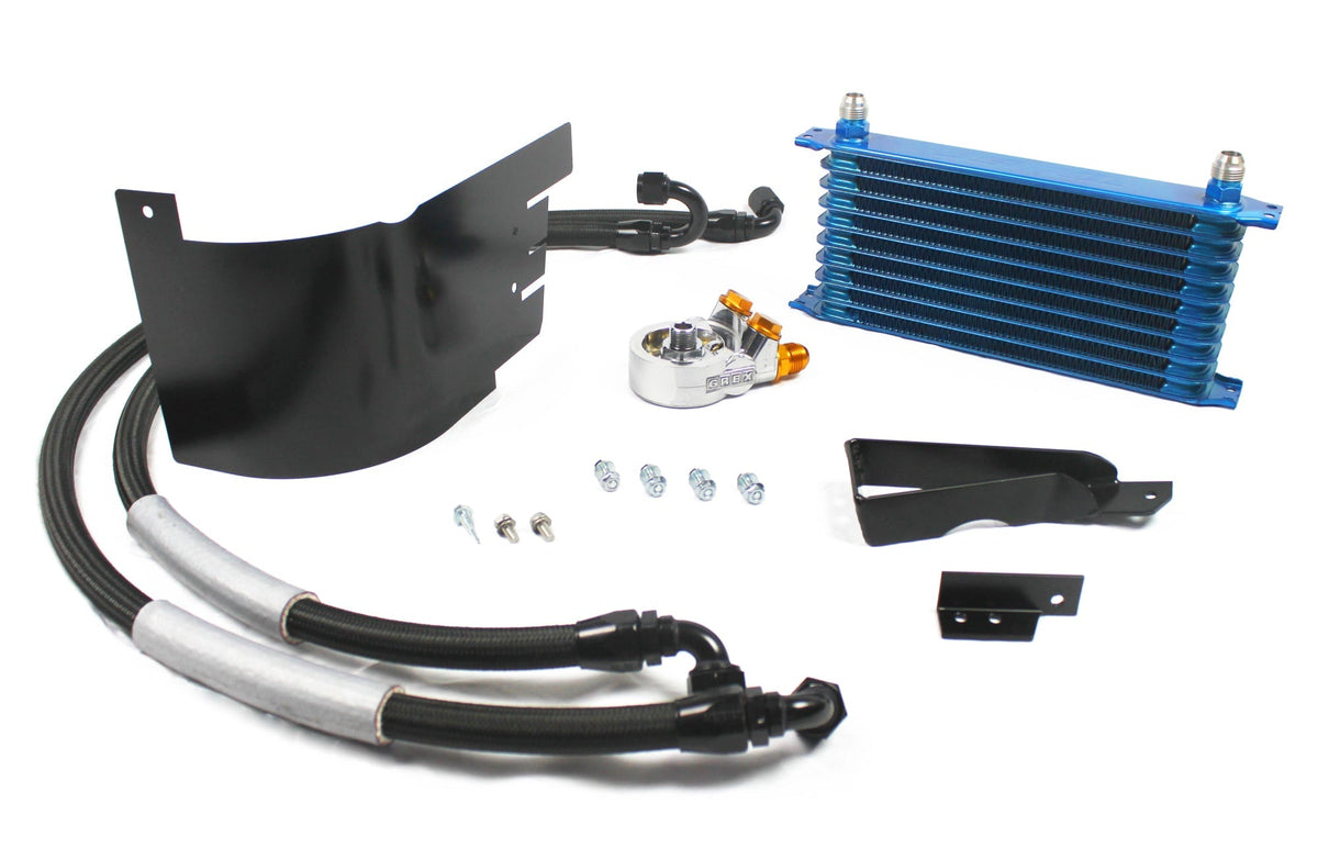 GReddy 2017-2019 Honda Civic Type-R NS1010G 10 Row Oil Cooler Kit - 12058002