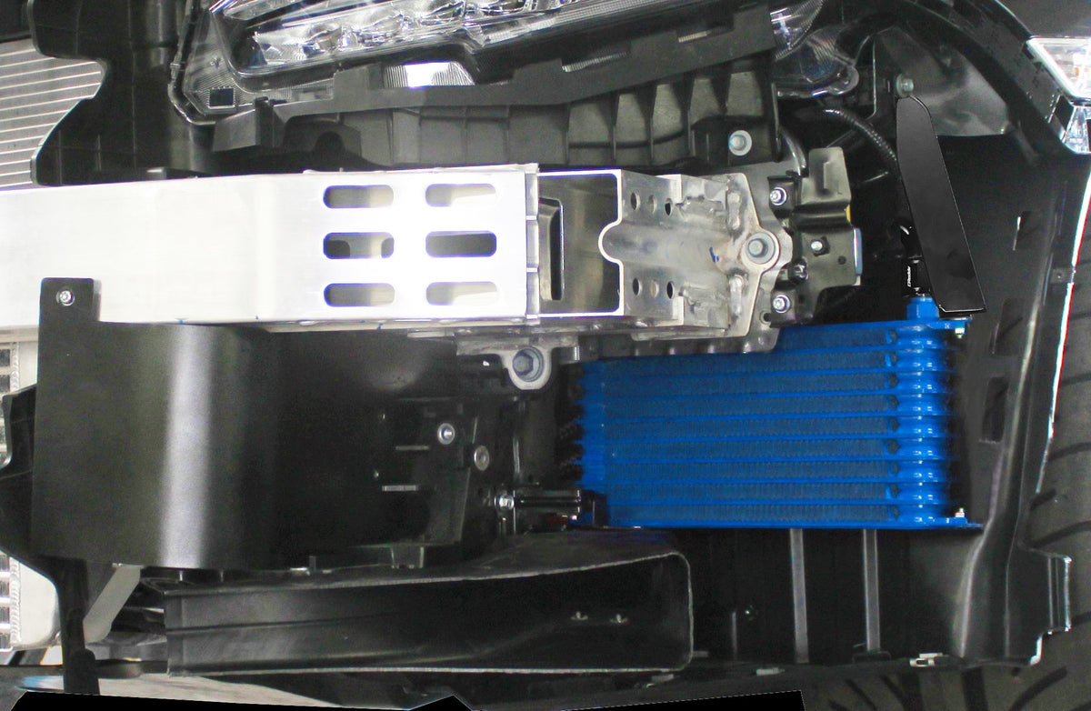 GReddy 2017-2019 Honda Civic Type-R NS1010G 10 Row Oil Cooler Kit - 12058002