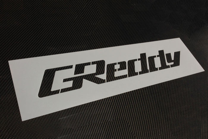 GReddy Stencil Small 15in x 2.125in - 12099996