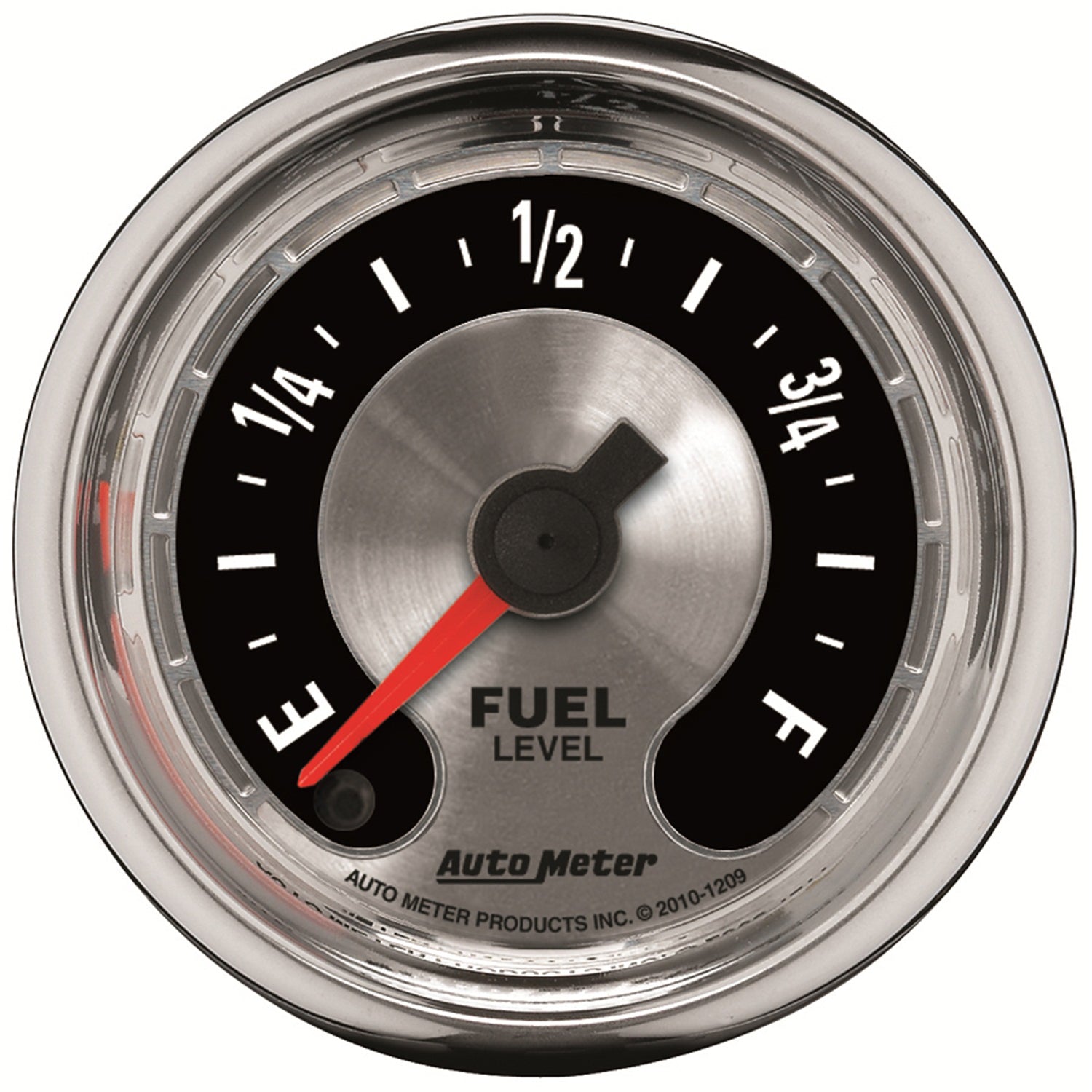Autometer 52mm Digital Stepper Programmable Empty/Full Range Full Sweep Electronic Fuel Level Gauge - 1209