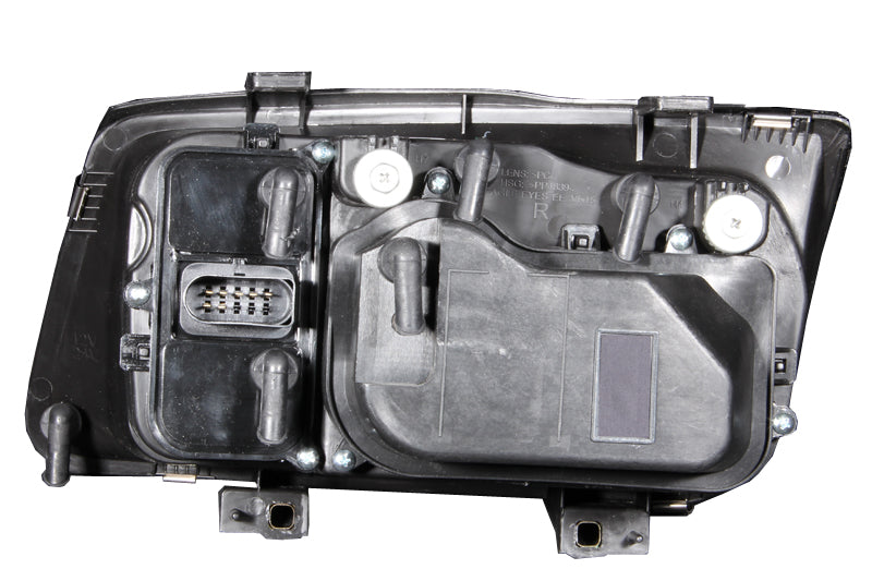 ANZO 1999-2005 Volkswagen Jetta Projector Headlights w/ Halo Black (CCFL) - 121369