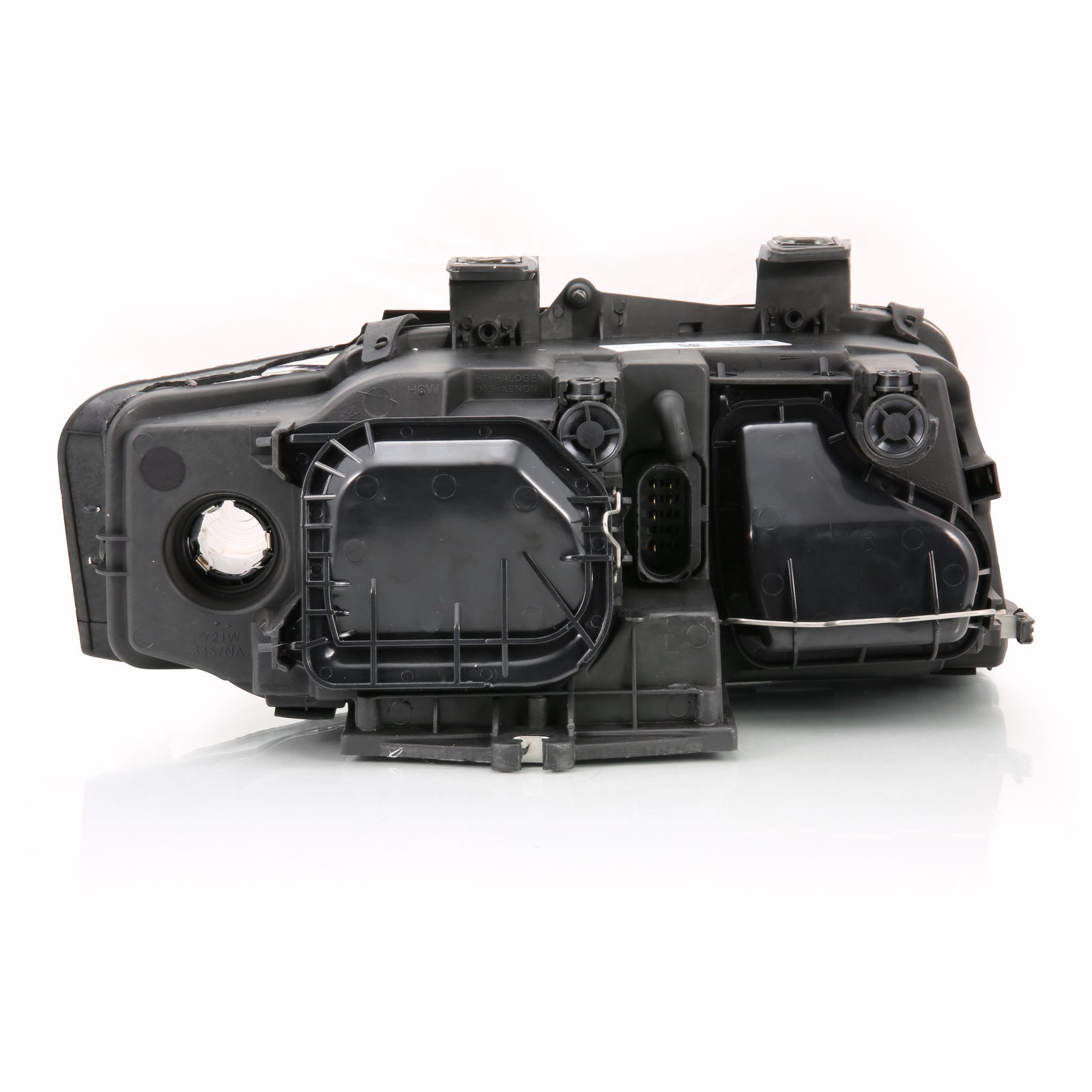 ANZO 2002-2005 Audi A4 Projector Headlight Black G2 (Halogen Type) - 121528 for 2002-2005 Audi A4 - front view
