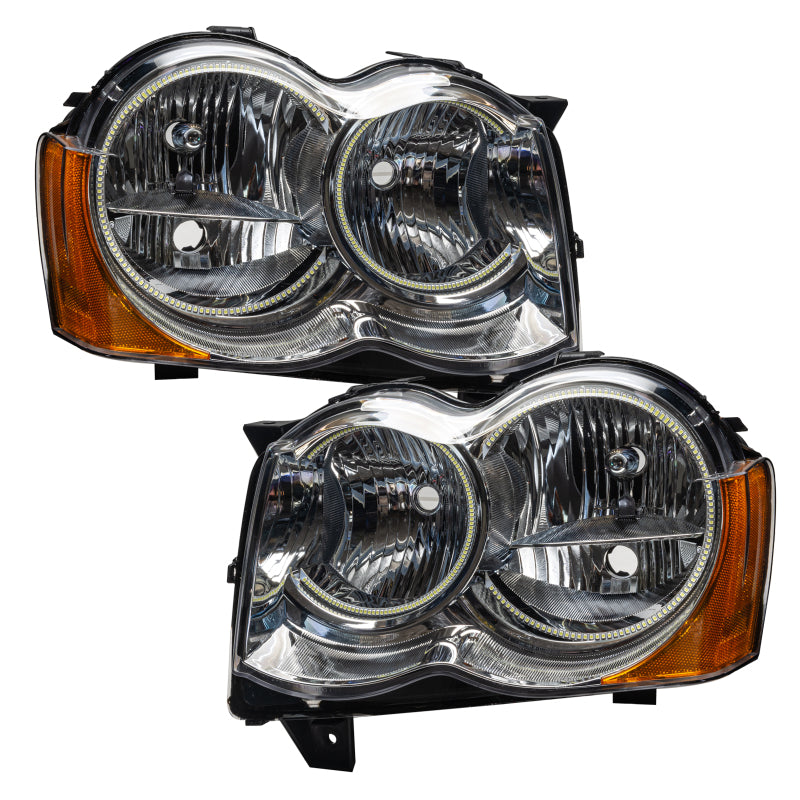 Oracle 08-10 Jeep Grand Cherokee SMD HL (Non-HID) - ColorSHIFT SEE WARRANTY - 7068-330