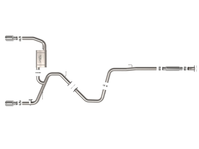 aFe Takeda 22-23 Hyundai Elantra N L4-2.0L (t) 3in 304 SS Cat-Back Exhaust w/ Polished Tips - 49-37028-P