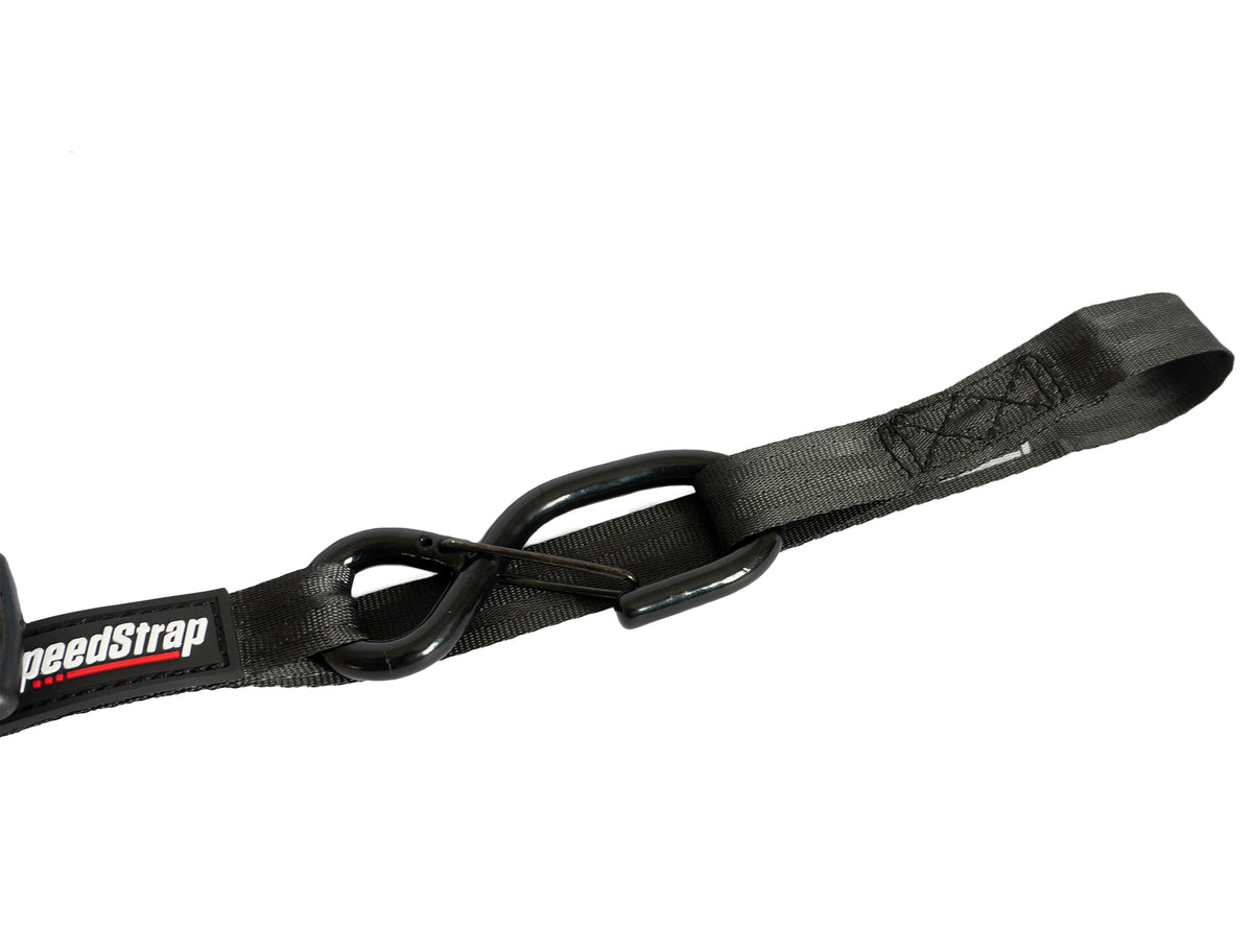 Speedstrap 1In x 10ft Retractable Tie Downs w/ Built in Soft-Tie (2-Pack)