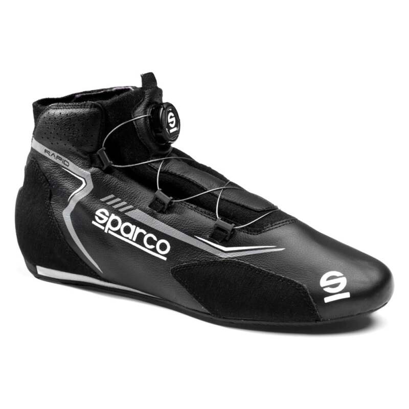 Sparco Shoe Rapid BLK/GRY - 46 - BRB0002B0K10046