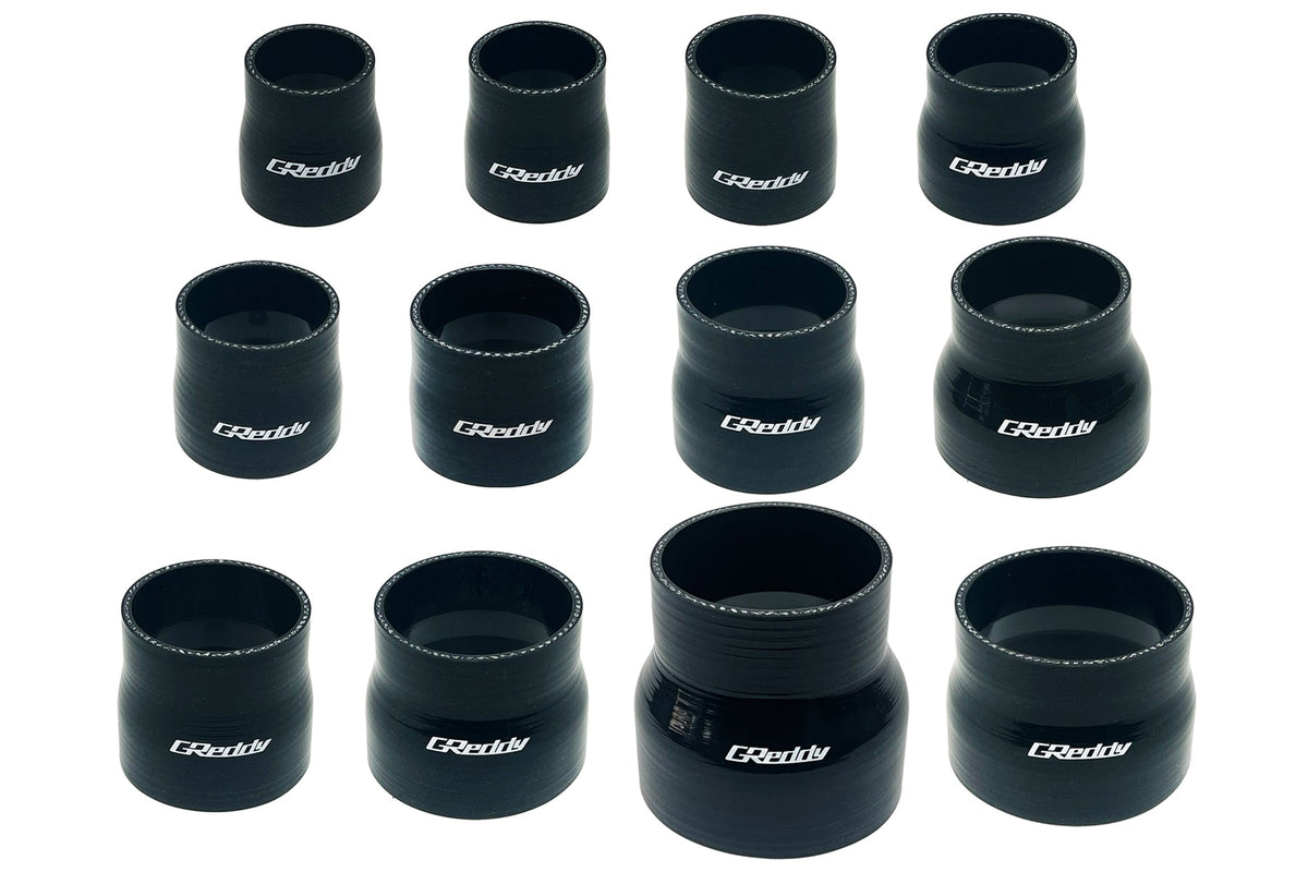 GReddy - GReddy Silicone Reducer Hose(s) - Black - 12400855