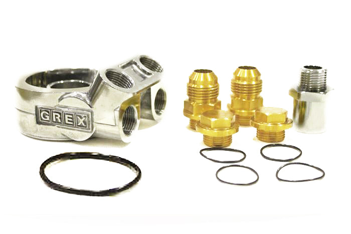 GReddy - Replacement Parts for GReddy Oil Cooler Block Adapter(s) Type E / B / F / I / G - 12401149