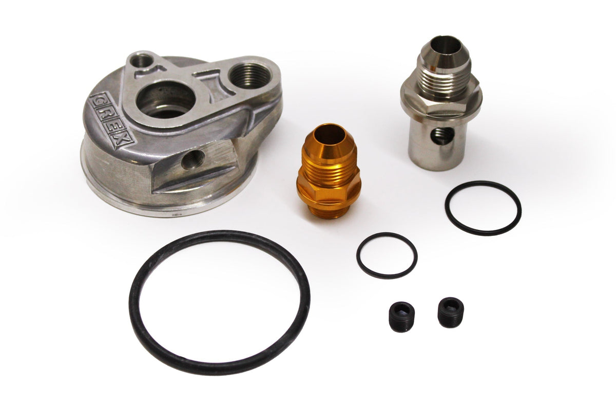 GReddy - GReddy Oil Cooler Relocation Block Adapter Type-B / Type-F - for Remote Filter - 12401111