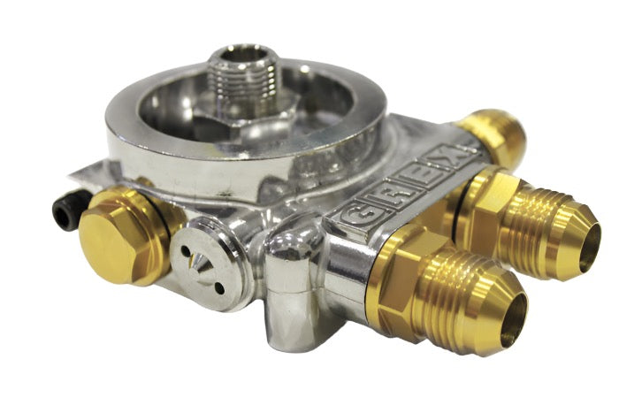 GReddy - GReddy Oil Cooler Filter Block Adapter Type-I - Remote Filter ( & Optional Bypass Tube ) - 12009990