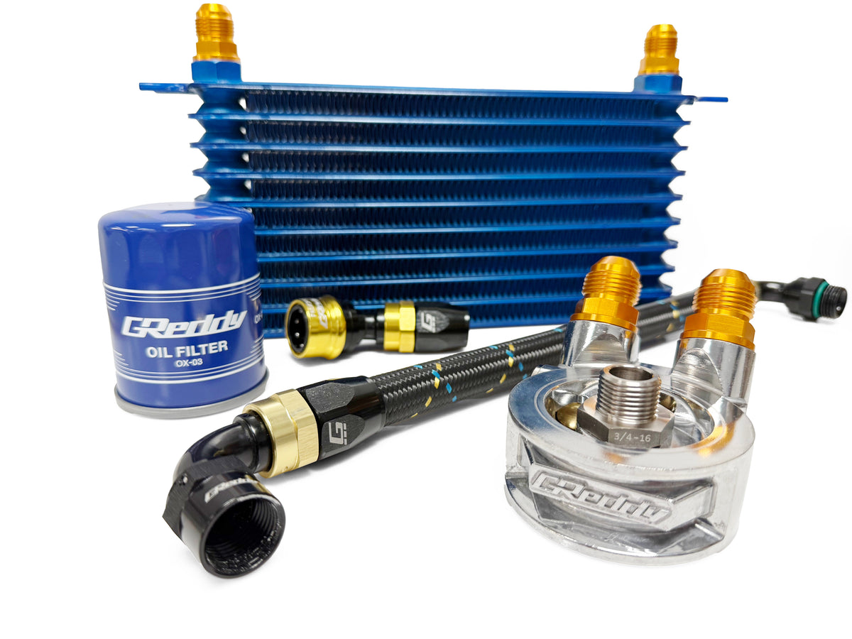 GReddy OIL COOLER STD BLOCK 3/4-16UNF 10AN - - 12401187