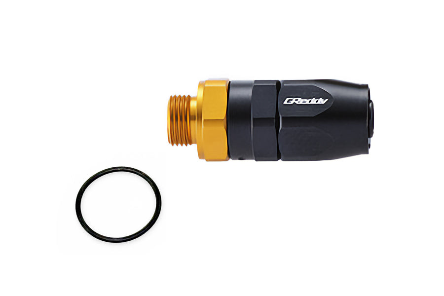 GReddy Direct 10AN Hose End Fitting Straight w/ O-Ring Seal - 12402150