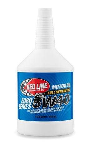 Red Line Euro-Series 5W40 Synthetic Motor Oil