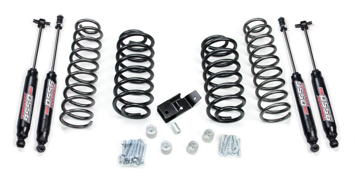 Teraflex TJ 4” Coil Spring Lift Qd & 9550 Vss