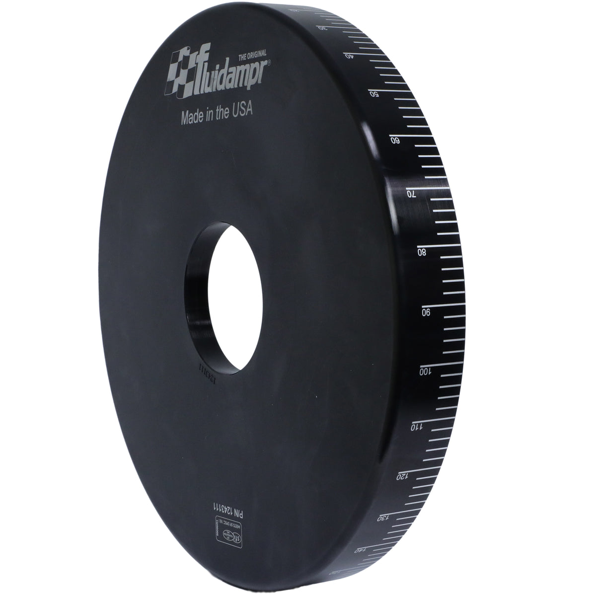 Fluidampr Universal Tractor Pulling Internally Balanced Damper (w/o Pre-Drilled Bolt Holes) - 1243111