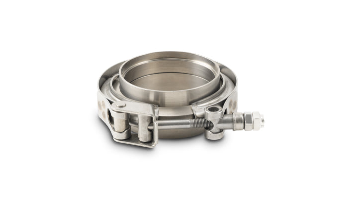Vibrant Titanium V-Band Flange Assembly for 2.5in OD Tubing - 12490