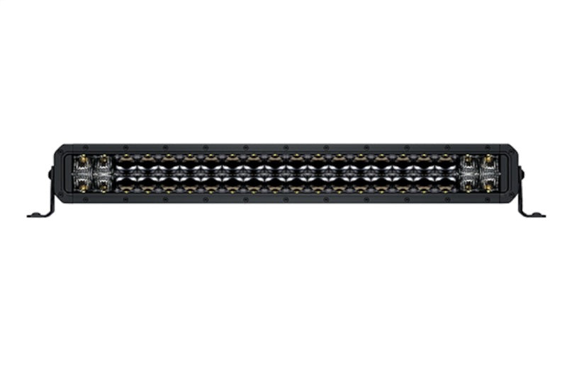 Hella Universal Black Magic 21.5in Tough Double Row Curved Light Bar - Spot &amp; Flood Light - 358197601