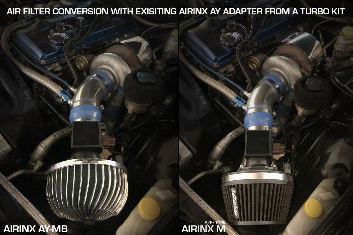 GReddy - ShopGreddy Spl.: GReddy A/F-Type Airinx S 136 Air Filter, Baseplate & Adapters - 12500060