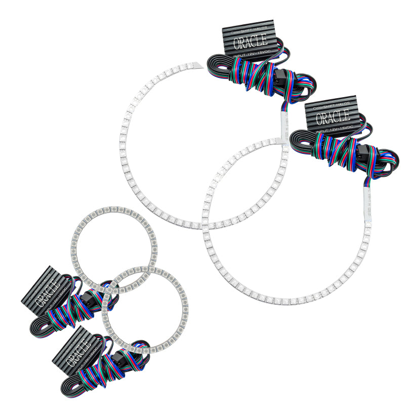 Oracle Lincoln Mark LT 06-07 Halo Kit - ColorSHIFT w/o Controller SEE WARRANTY - 2414-334