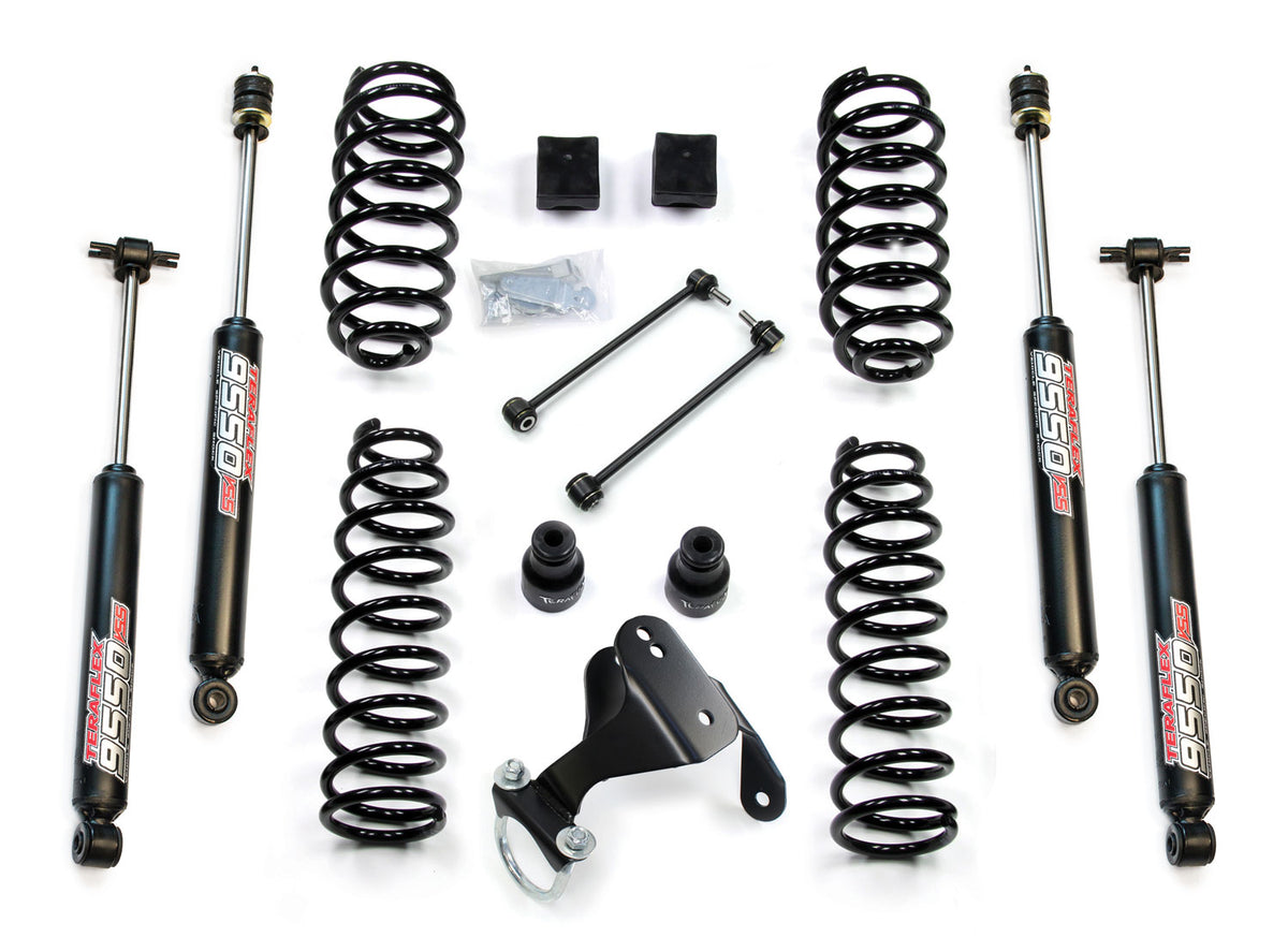 Teraflex JK 2 Door 2.5" Kit W/ 9550 Shocks Rhd