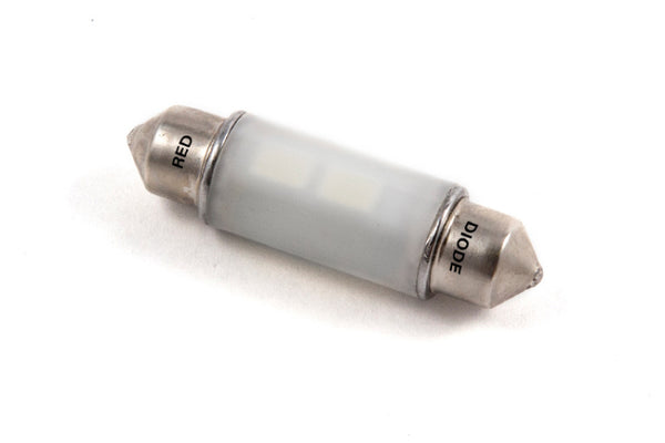 Diode Dynamics 39mm HP6 LED Bulb LED - Red (Single) - DD0315S for 2003-2016 Chevrolet Express 2500 - front view